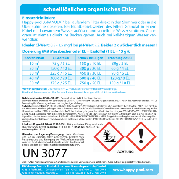 CHLORGRANULAT – Bild 3